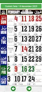 Islamic Hijri Calendar 2023 24 Capture d'écran 2