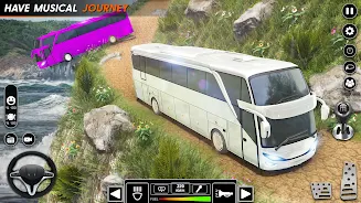 US Coach Bus Simulator Games स्क्रीनशॉट 3