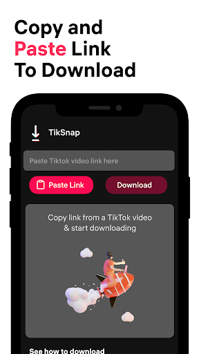 TikSnap: Downloader for TikTok स्क्रीनशॉट 2