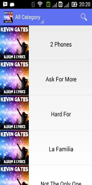 Kevin Gates 2 Phones - Lyrics Capture d’écran 1