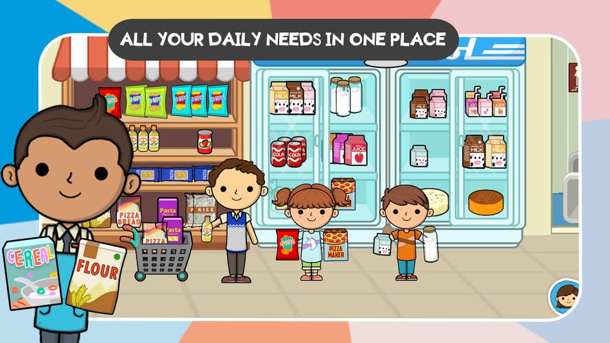 Lila's World: Grocery Store Screenshot 4