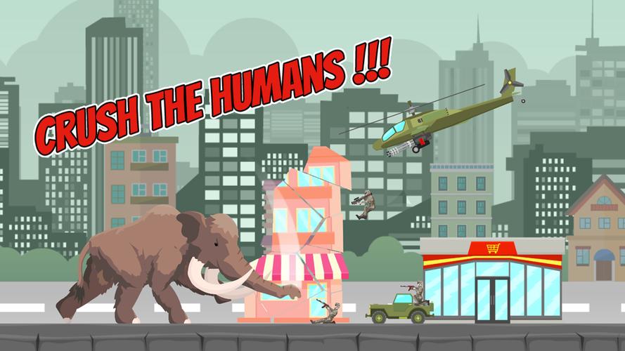 Hybrid Mammoth: City Rampage スクリーンショット 2