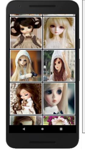 Cute Dolls Jigsaw Slide Puzzle Screenshot 4