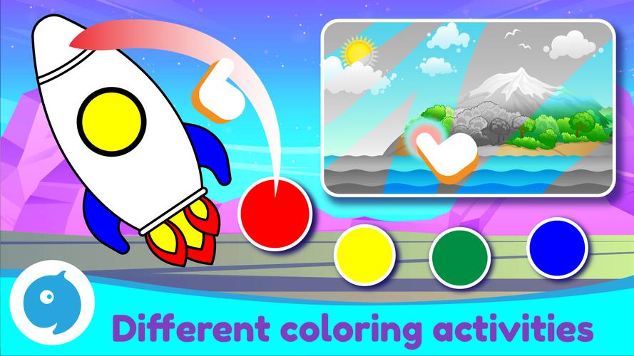 Colors & shapes learning Games 스크린샷 1