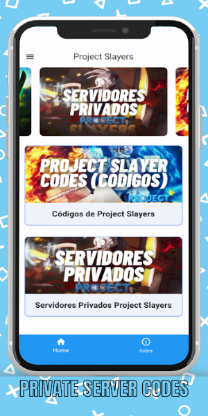 Project Slayers Codes Privados スクリーンショット 3