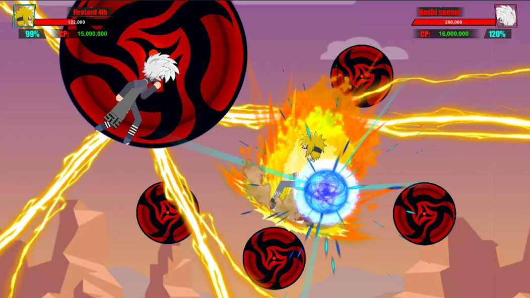 Stickman Ninja Fight 3v3 Mod 스크린샷 3