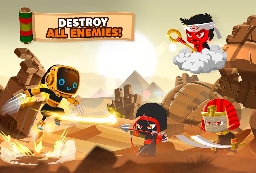 Ninja Dash Run - Offline Game应用截图第4张