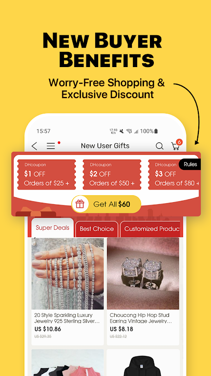 DHgate-онлайн оптом Скриншот 2