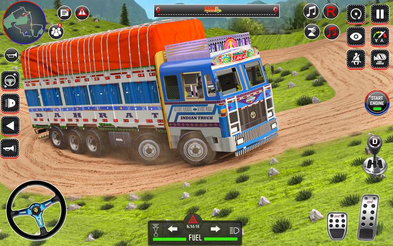 Indian Truck Drive Truck Games Capture d’écran 3