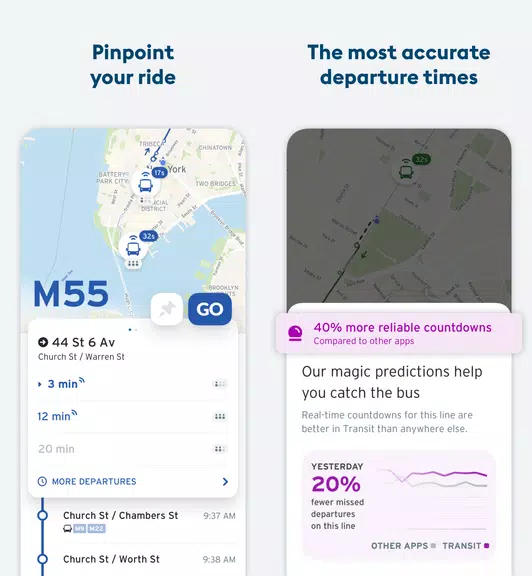 Transit • Subway & Bus Times Screenshot 2