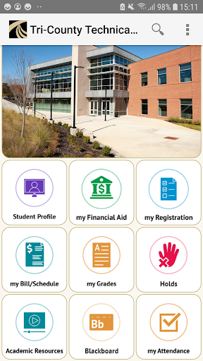 my.tctc.edu User Portal. Скриншот 1