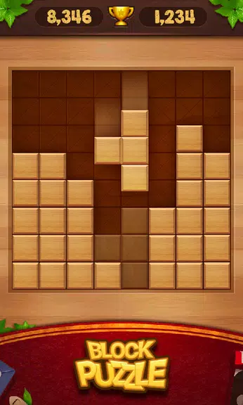 Block Puzzle - Wood Legend スクリーンショット 1
