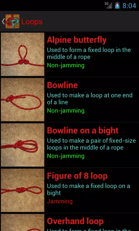 Useful Knots Screenshot 3