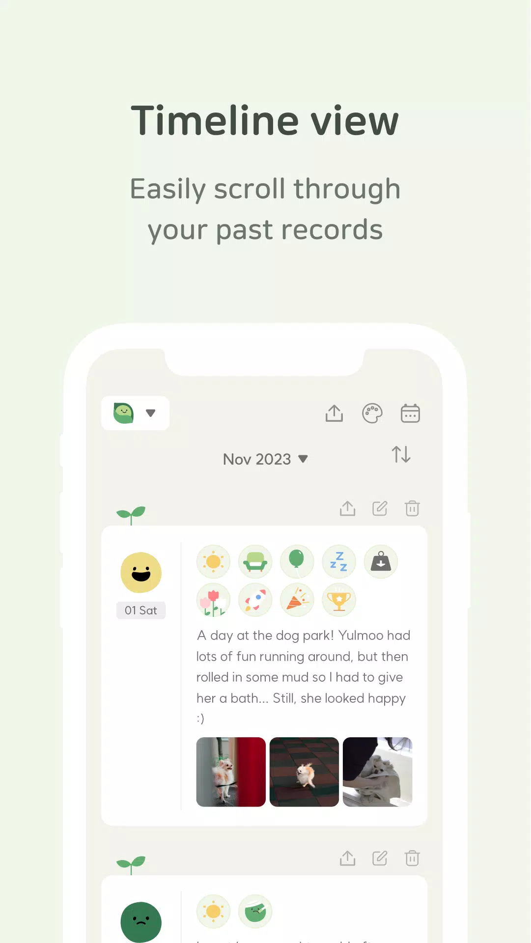 DailyBean: Simplest Journal應用截圖第4張