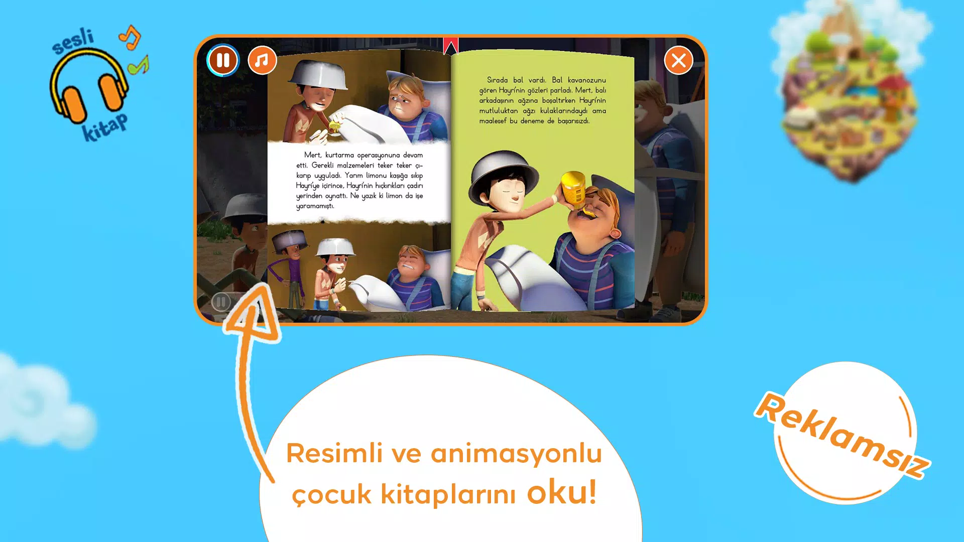 TRT Çocuk Kitaplık Capture d’écran 2