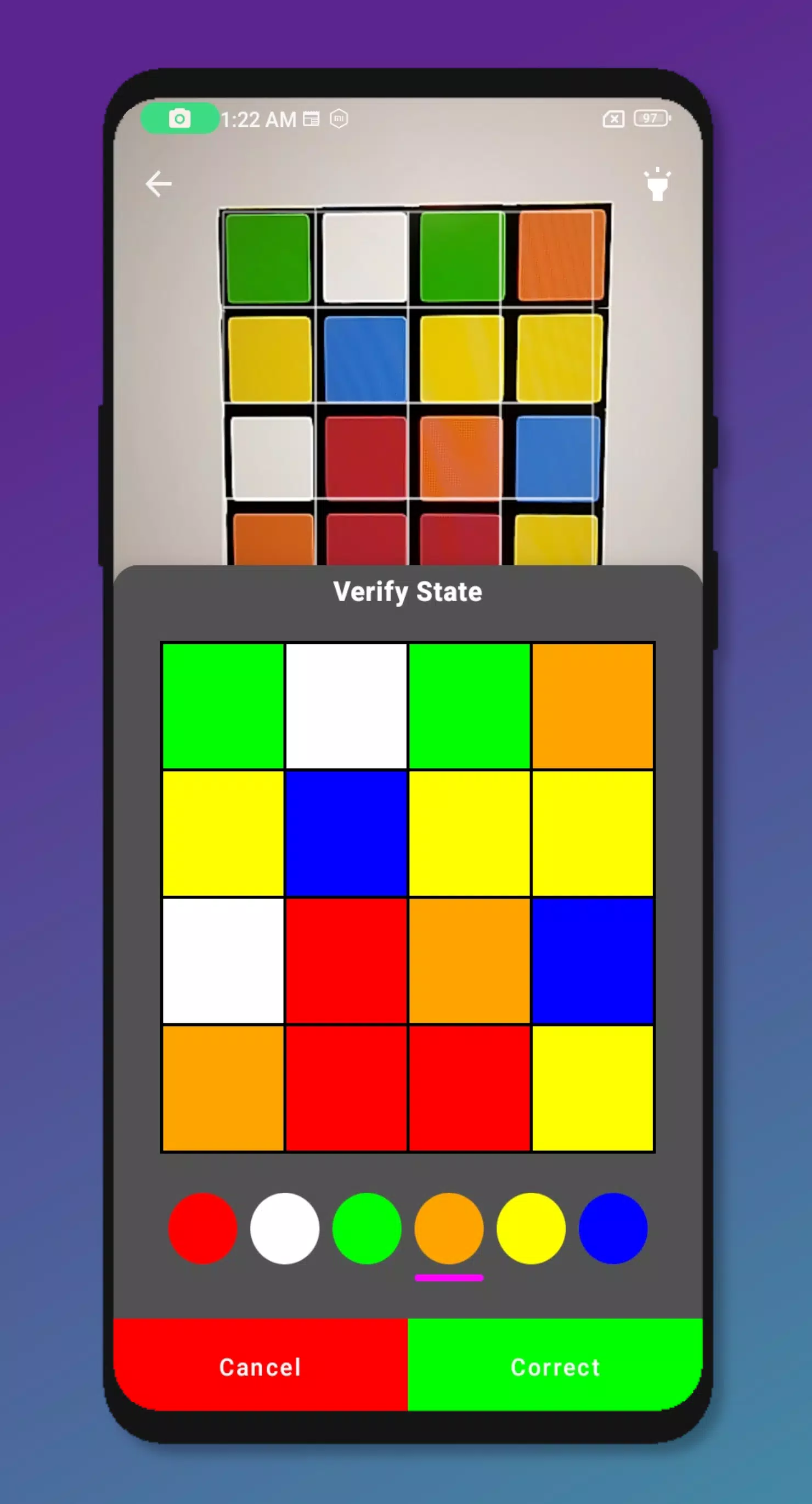 Rubik’s Cube Solver 4x4 스크린샷 3