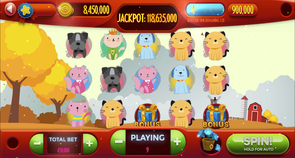 Dog-Cat Free Slot Machine Game Online應用截圖第3張