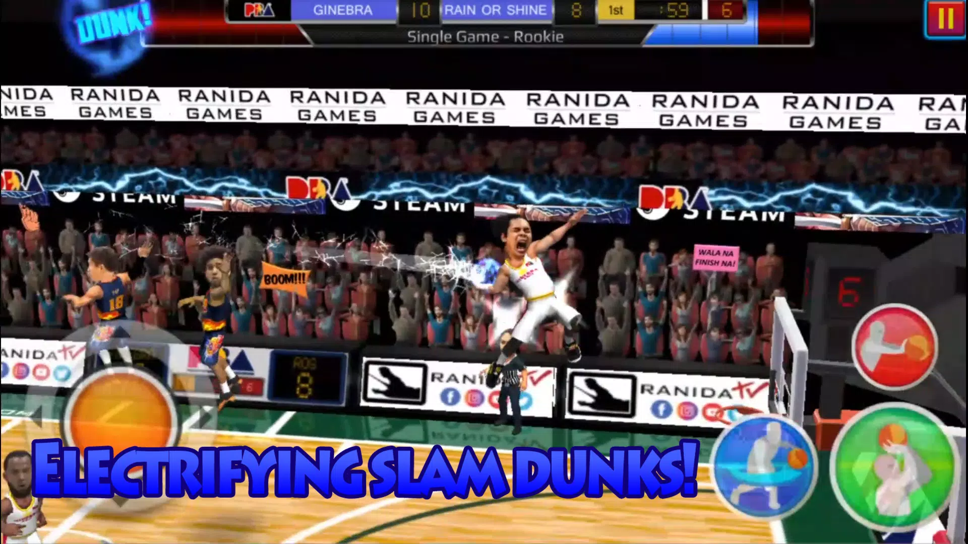 Basketball Slam! Capture d’écran 2