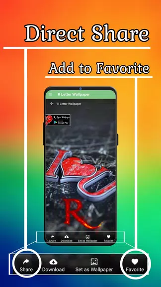 R Letter Wallpaper - Photos Скриншот 3