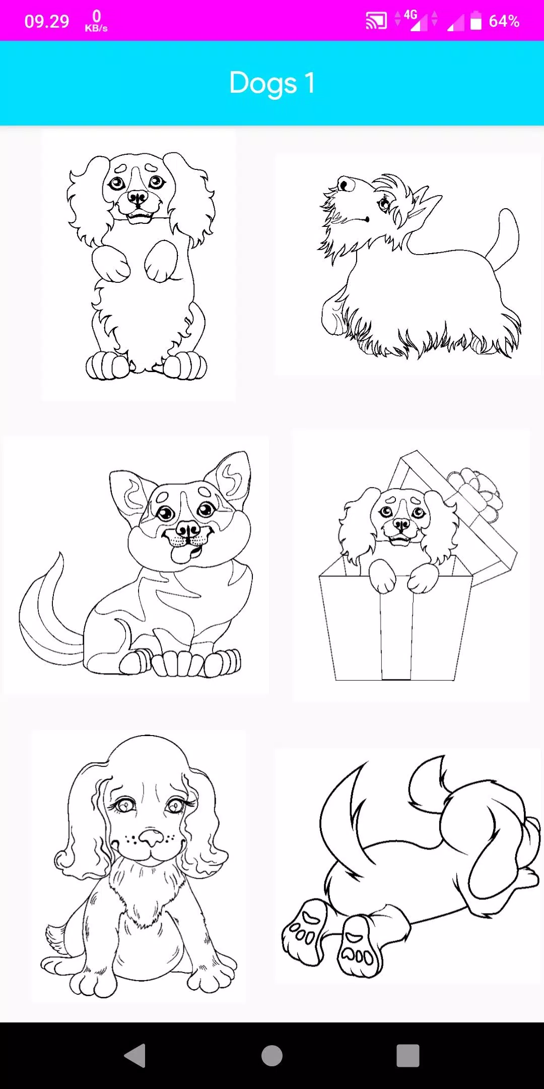 Coloring Dogs Скриншот 3