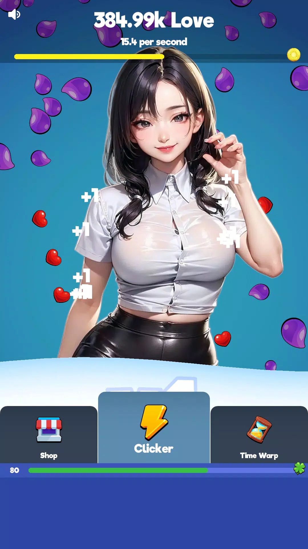 Sexy touch girls: idle clicker Capture d’écran 3