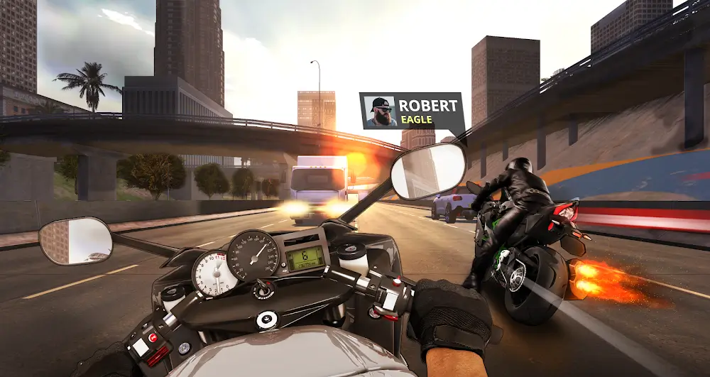 MotorBike: Drag Racing Game Screenshot 1