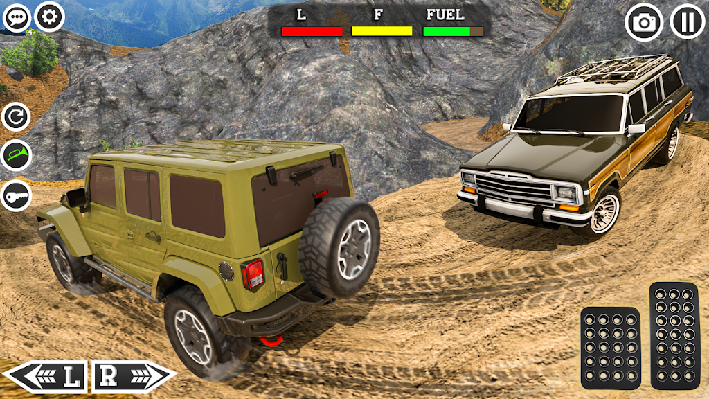 4x4 Mountain Climb Car Games Captura de tela 3