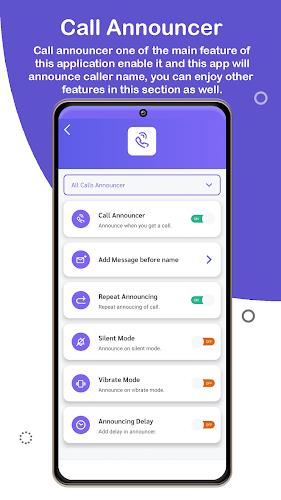 Caller Name Announcer & Talker Capture d'écran 3