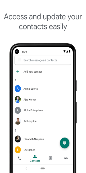 Google Voice Capture d'écran 3