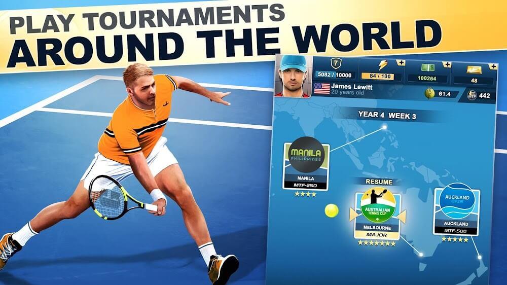 TOP SEED Tennis Manager 2023 Скриншот 1