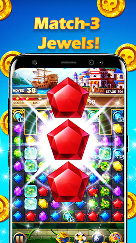 Jewels Crush Fantasy: Match 3應用截圖第3張