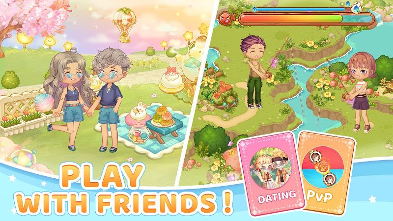 Kawaii Fishing Together स्क्रीनशॉट 2