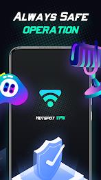 Hotspot VPN : Fast & Security Captura de pantalla 4