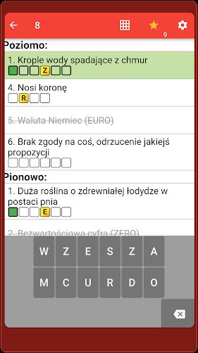 Krzyżówki Capture d'écran 3