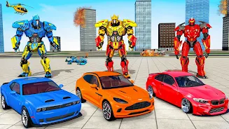 US Shark Robot Transform Games スクリーンショット 4