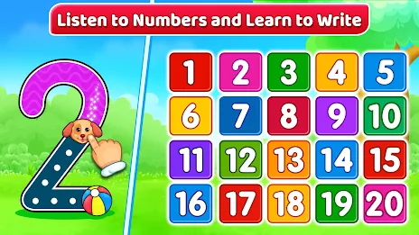 123 Numbers - Count & Tracing Скриншот 1