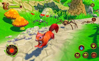 Forest Wild Squirrel Simulator 스크린샷 2