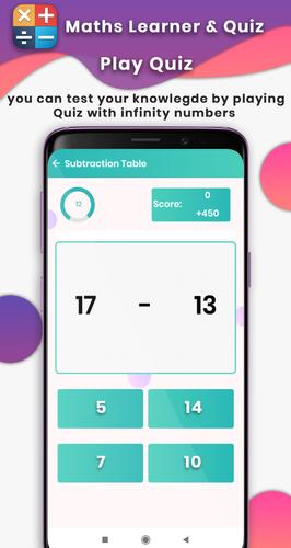 Learn Math : mental arithmetic Screenshot 4