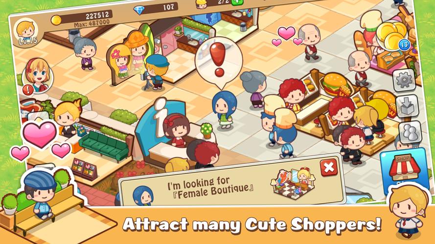 Happy Mall Story: Sim Game應用截圖第3張
