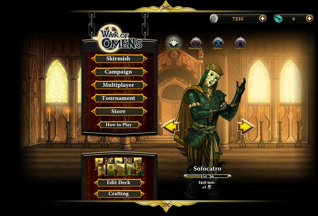 War of Omens Deck Builder Collectible Card Game應用截圖第2張