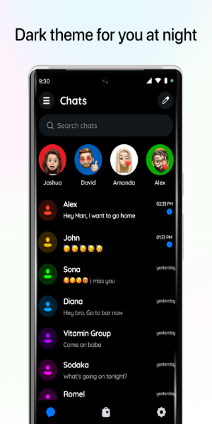 Messenger: Text Messages, SMS应用截图第3张