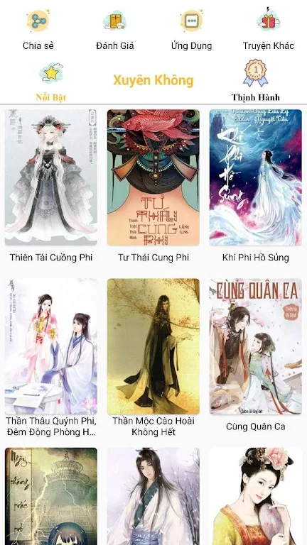 Truyện Xuyên Không應用截圖第1張