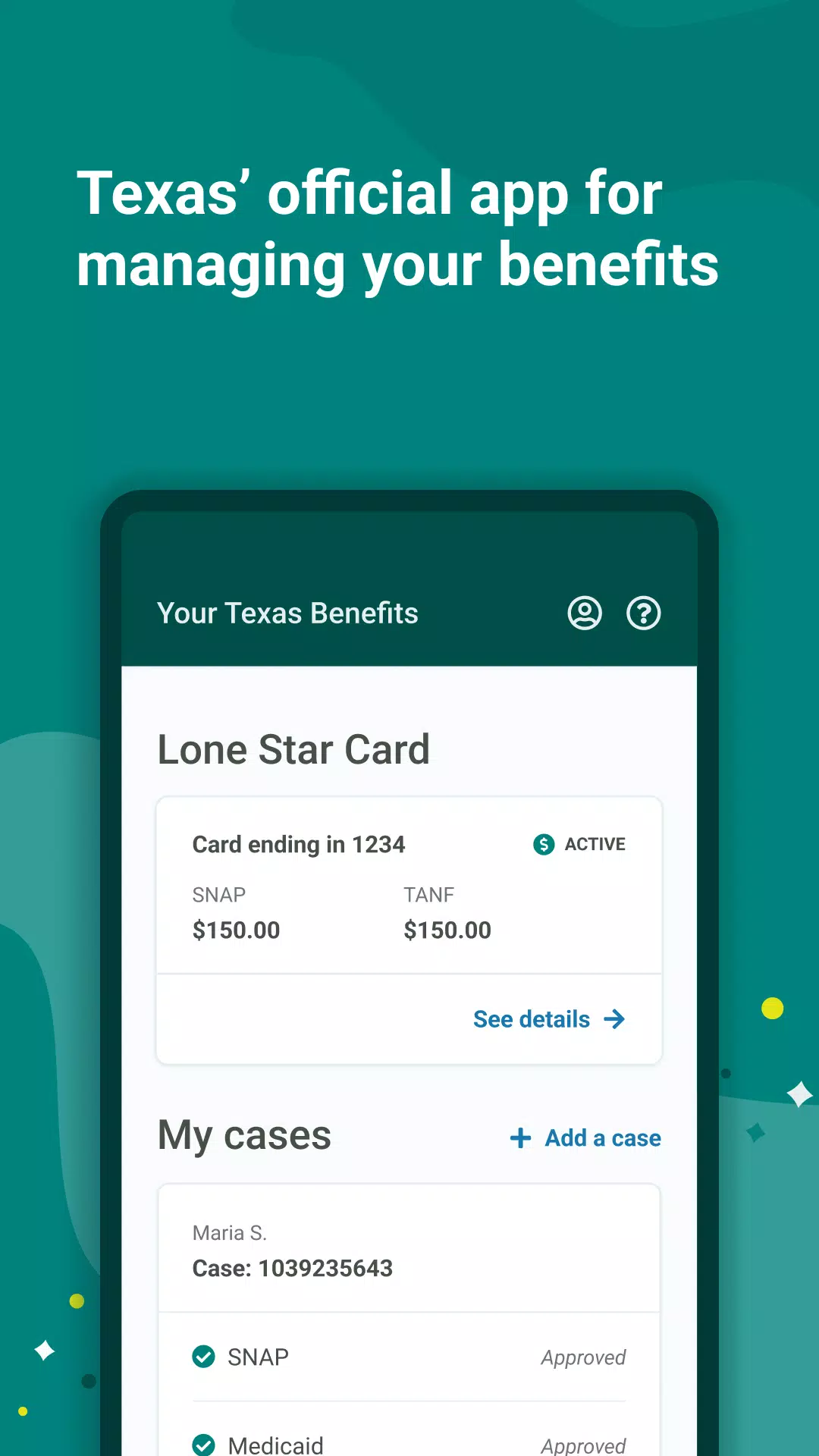 Your Texas Benefits Скриншот 1