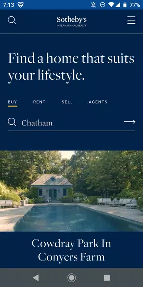 Sotheby’s International Realty Capture d’écran 1