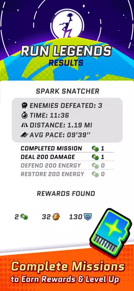 Run Legends: Make fitness fun! Captura de pantalla 3