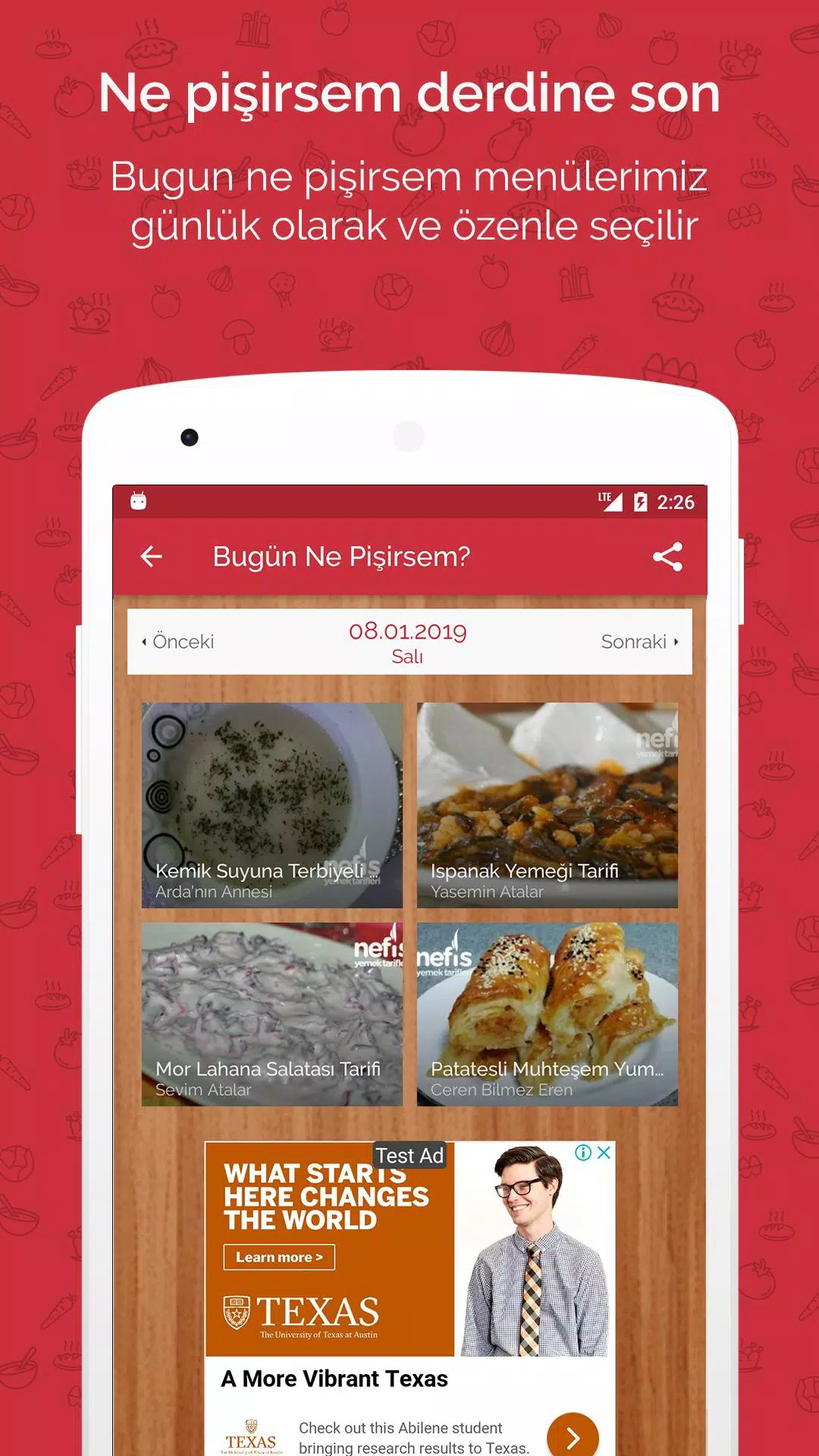 Nefis Yemek Tarifleri Capture d’écran 3