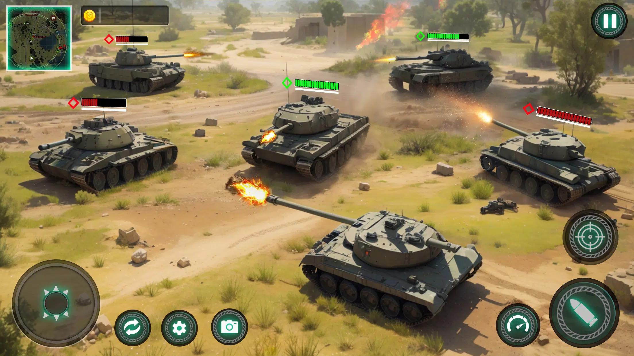 Military Tank War Machine Sim应用截图第1张