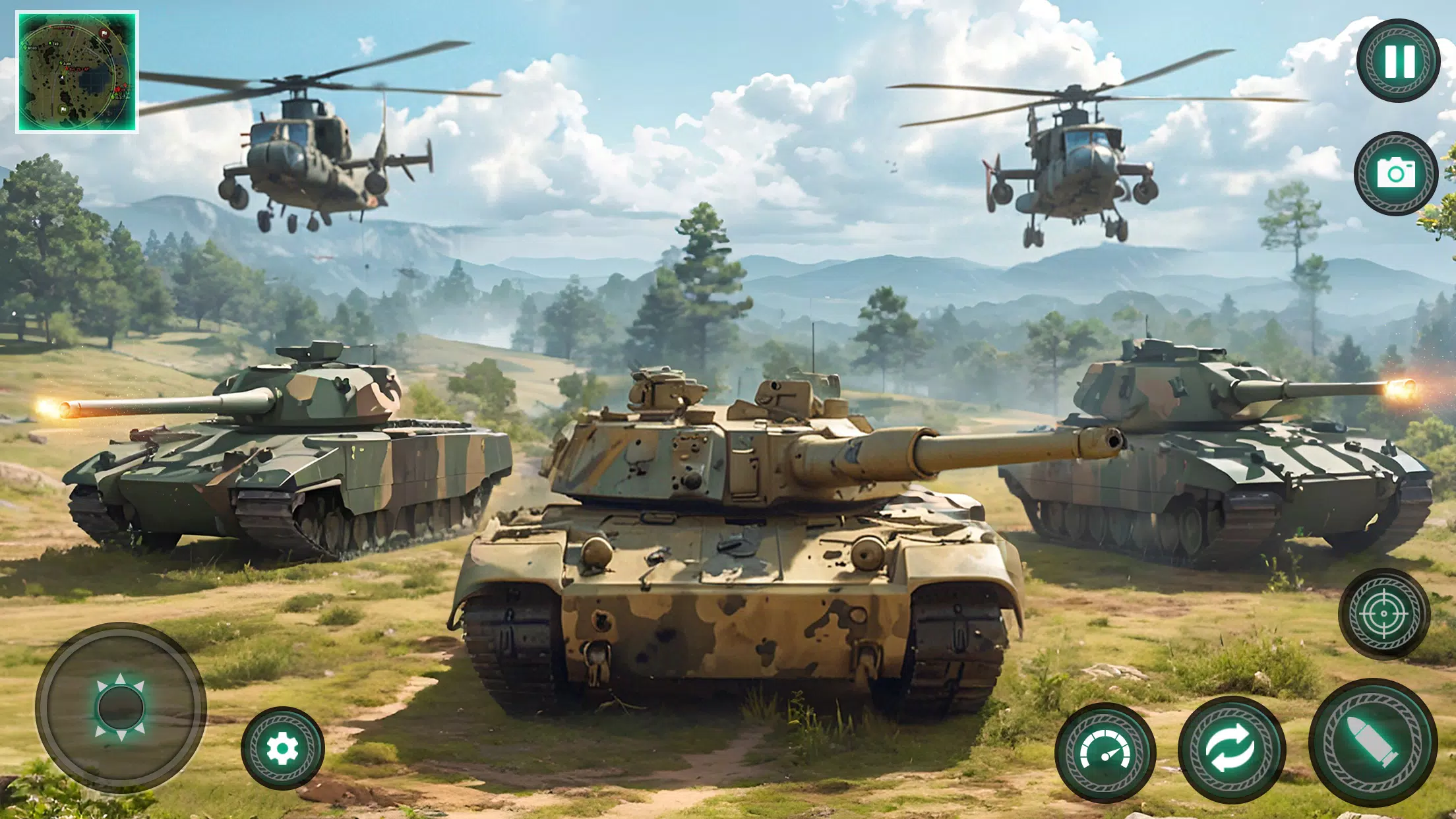 Military Tank War Machine Sim应用截图第4张