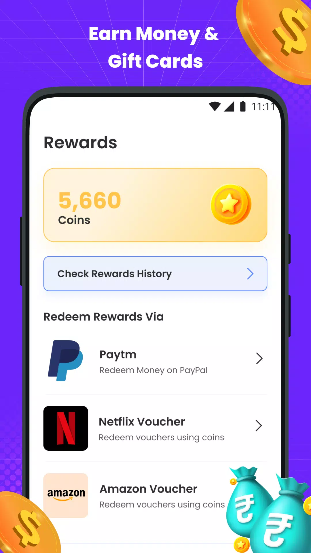 mGamer – Earn Money, Gift Card スクリーンショット 2