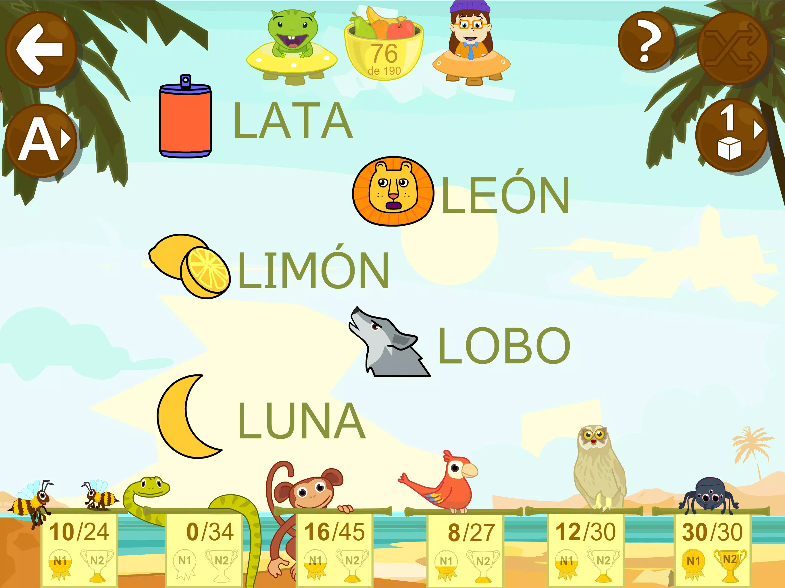 Learn to read Spanish Screenshot 2
